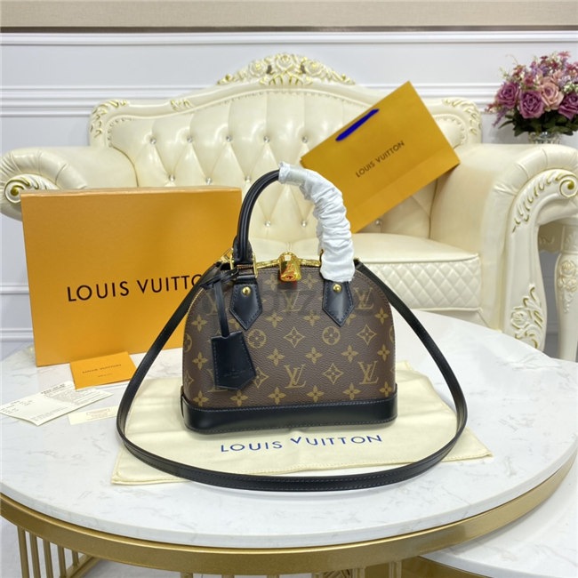 Louis Vuitton Alma Handbag Limited Edition Patches Monogram Canvas PM