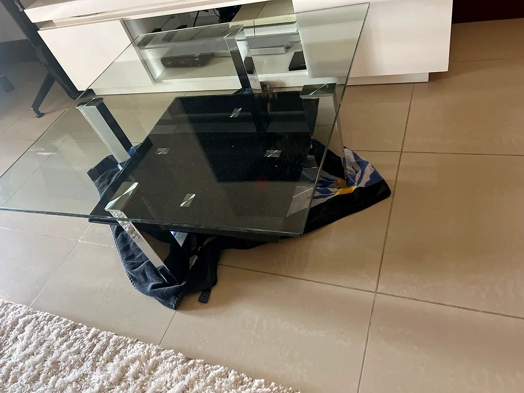 Coffee Table Glas 90x90