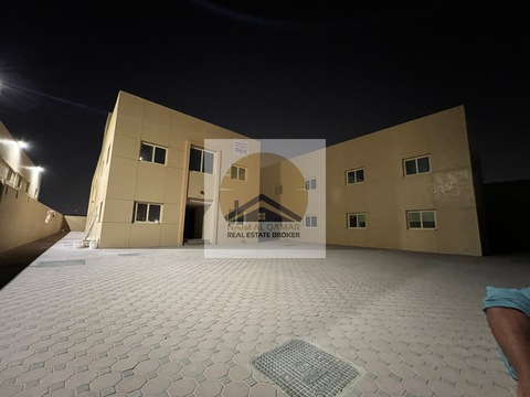 Brand New G+1 Labor Camp | 56 Rooms/fitted Split Ac/security Room/10 Parking | For Multi National C