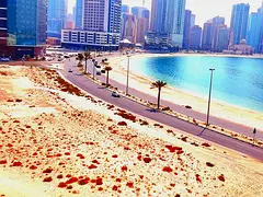 Chiller Free /parking Free /brand New Building Fully Fitted Office With Sea View Parking Free