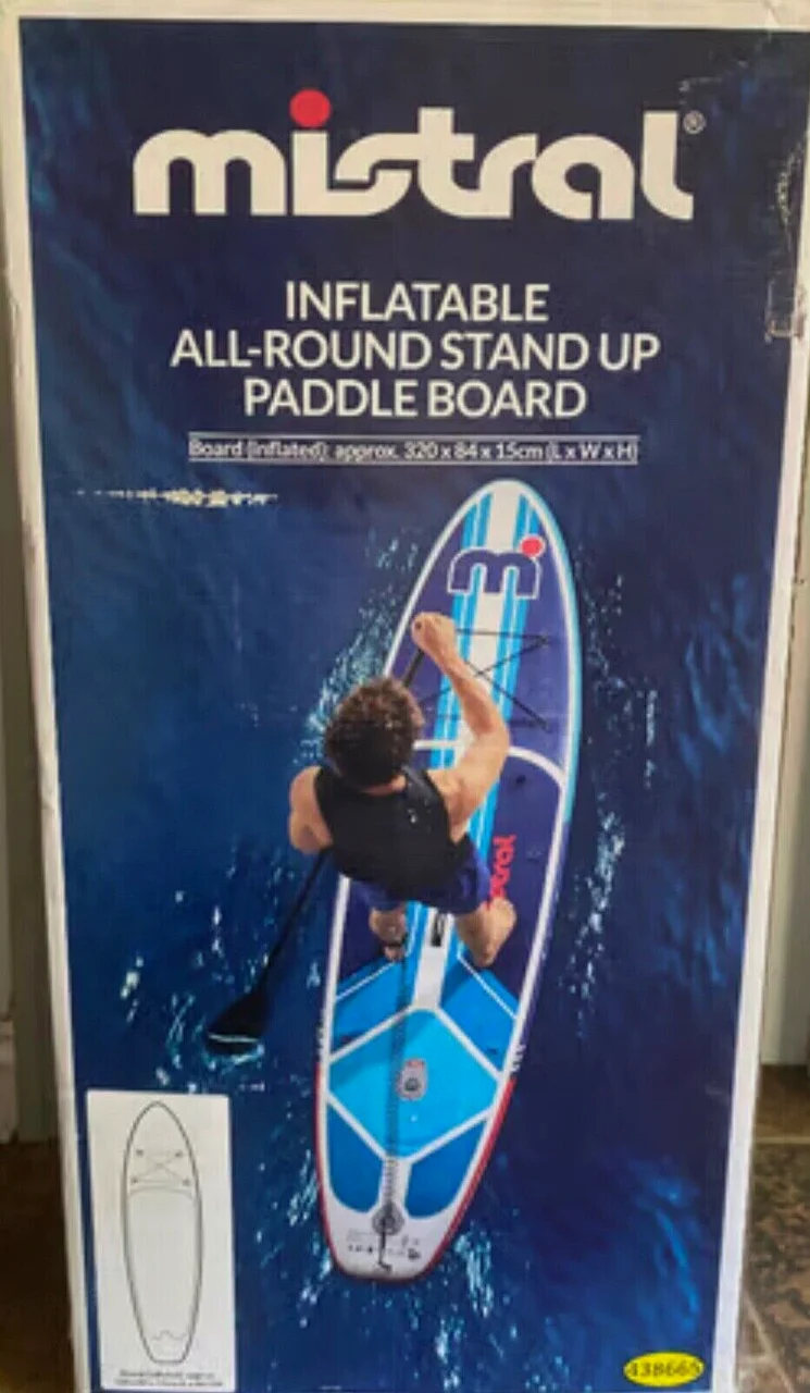 Mistral Paddle Board SUP Kayak Kit 10.5ft LIDL Stand Up SU