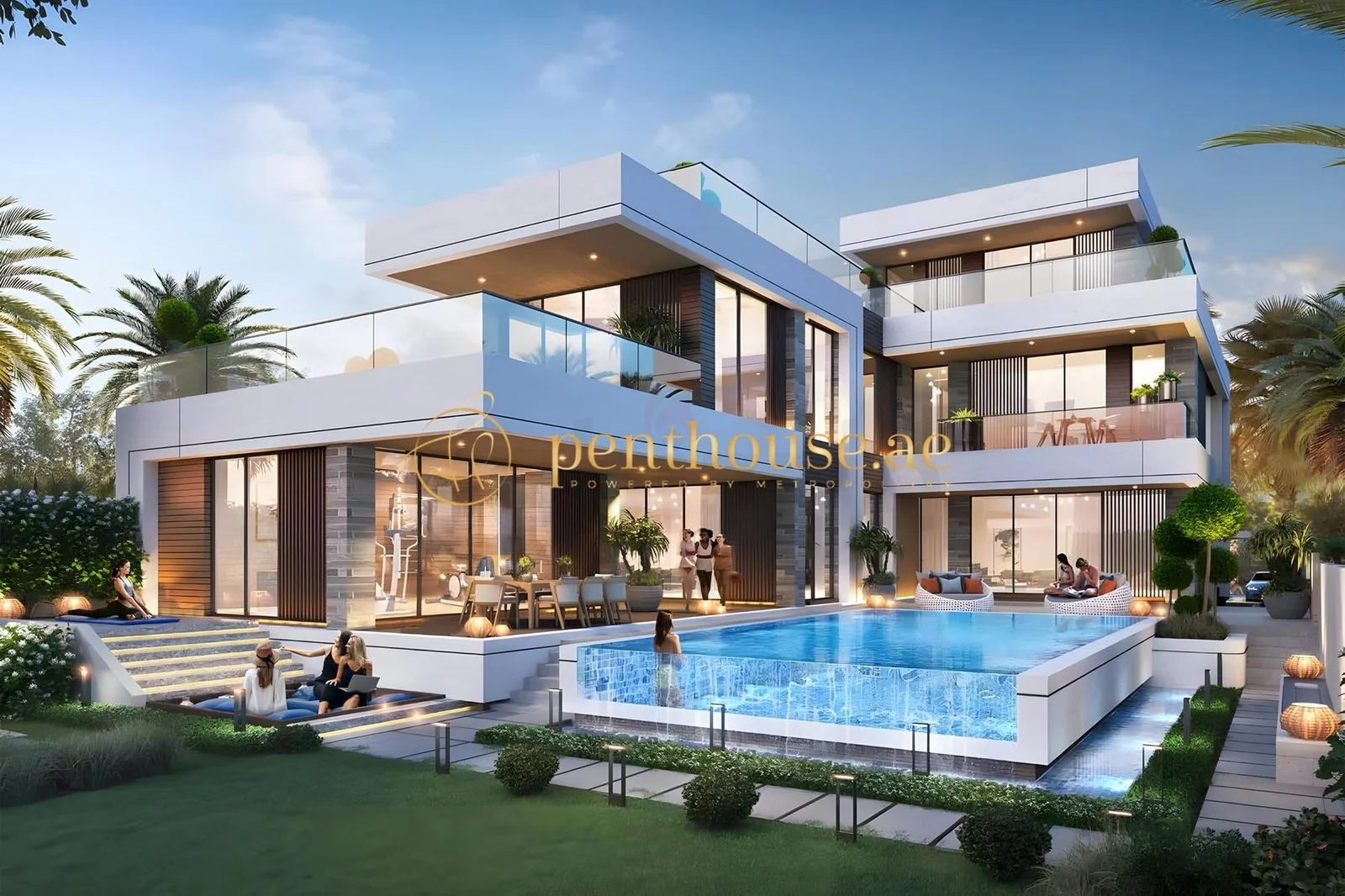 Moroccan-inspired Luxury Villa In Damac Lagoons