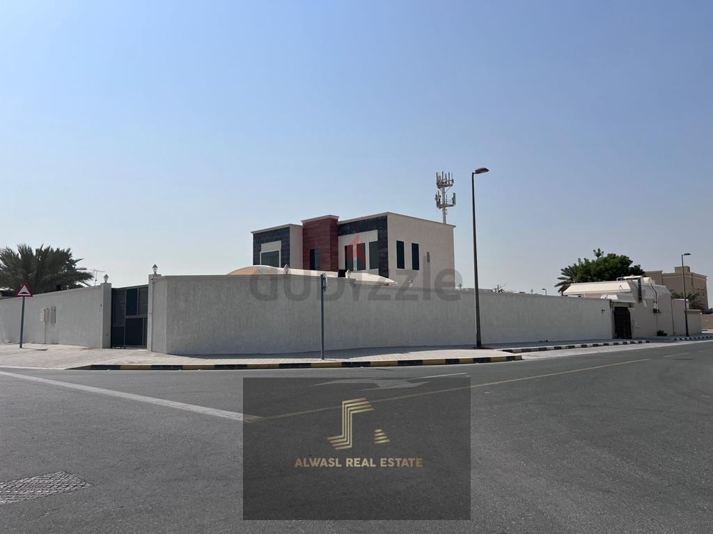 Corner Villa For Sale In The Emirate Of Sharjah, Talaa Area New Villa First Inhabitant Mai