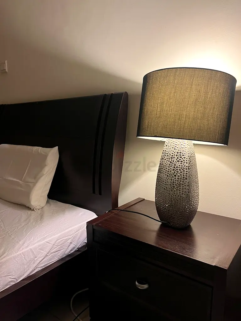 2 Twin Beds for sale with storage and night stand