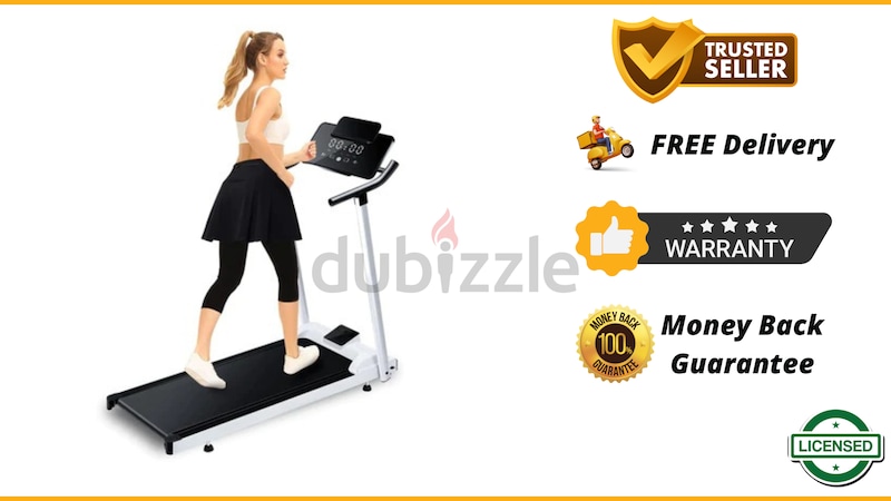 3.5HP Handrail Portable Fitness Treadmill dubizzle