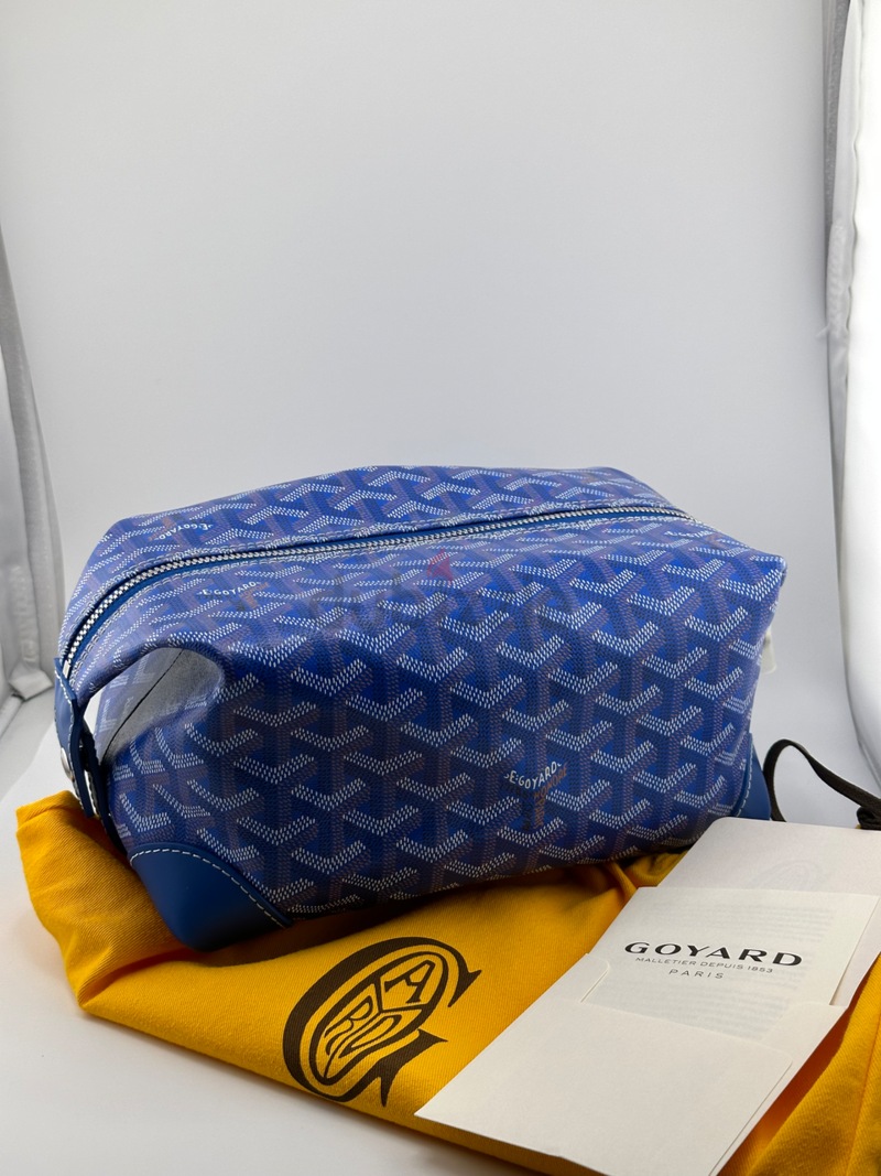 Goyard Boeing 25 Toilet Bag Navy Blue