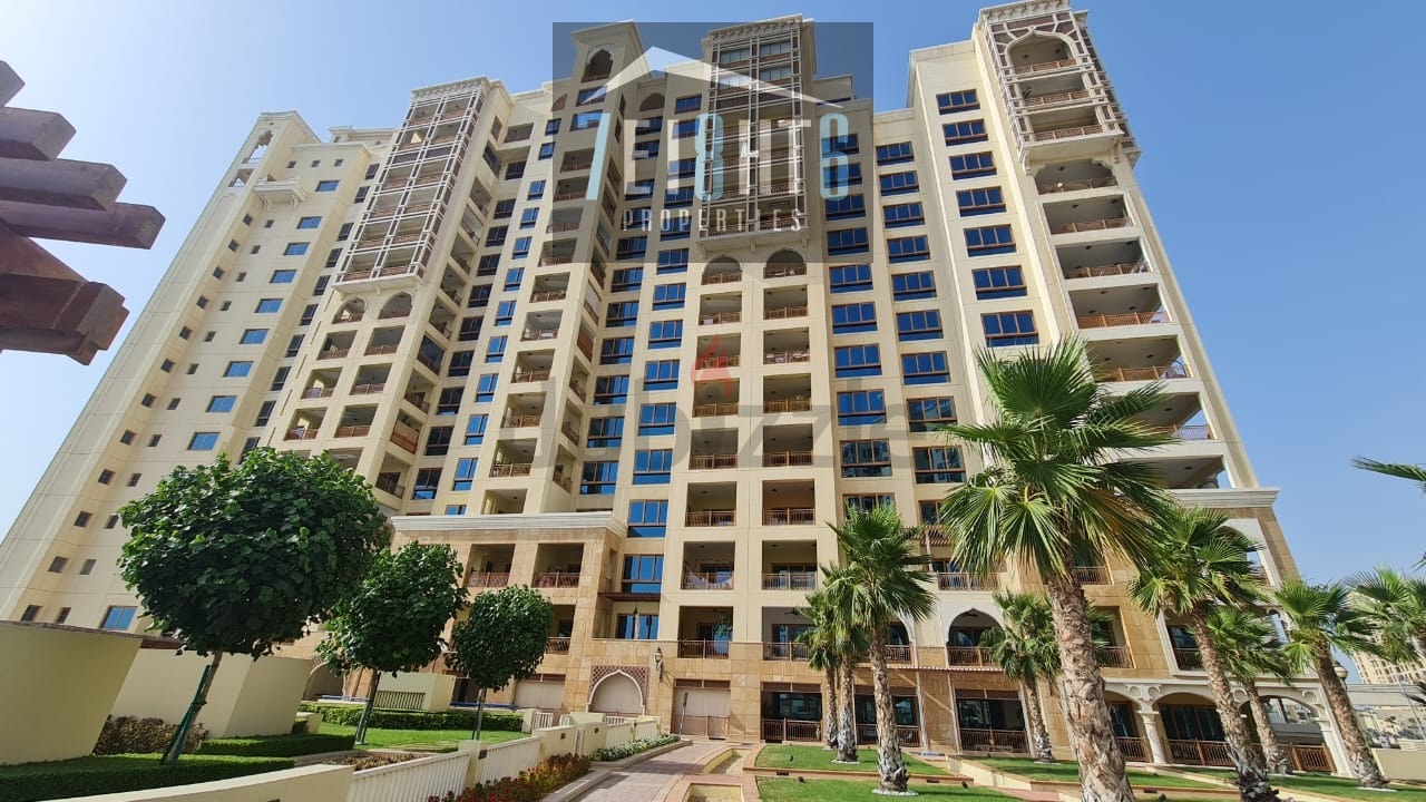Amazing Apartment: 3 B/r + Maid Room + Sharing S/pool + Gym + For Rent In Palm Jumeirah