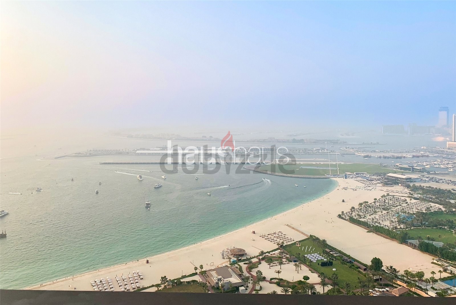 Furnished | High Floor | Stunning Palm View