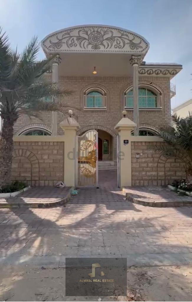 For Sale Villa In Al Ramaqia Area In Sharjah \very Clean Super Deluxe Finishing