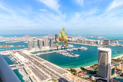 Sea And Atlantis View | Furnished | Big Balcony