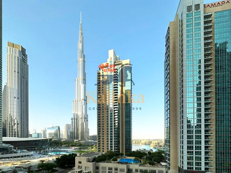 Apartment/Flat for Rent Burj Khalifa View Unfurnished Best Layout All Cities (UAE)
