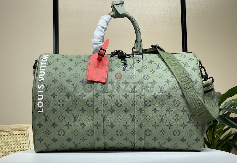 Goyard Jouvence Toiletry Bag MM Green, VAE020197 USED