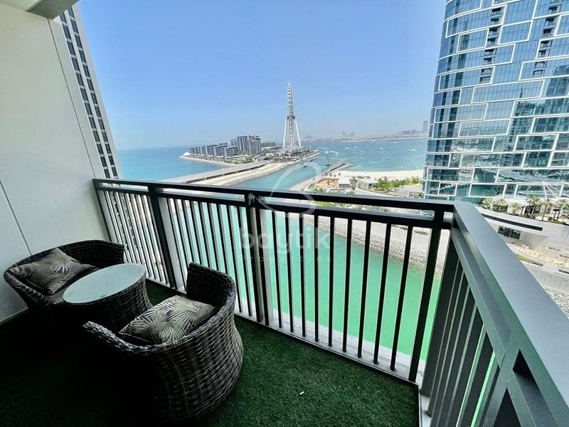 Spacious 2BR | Fully furnished | Marina  Sea View