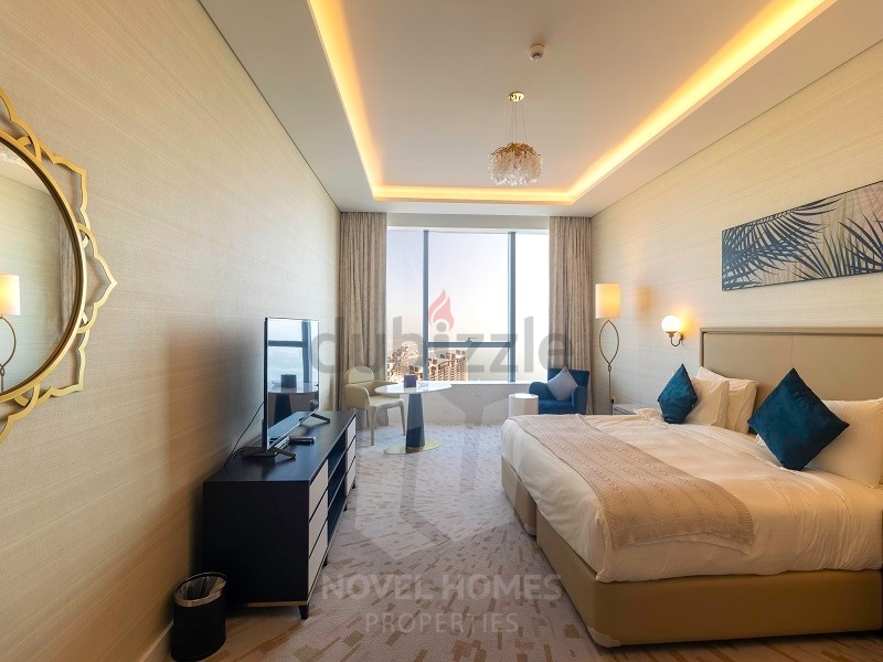 Furnished Studio | Palm Jumeirah View | High Floor