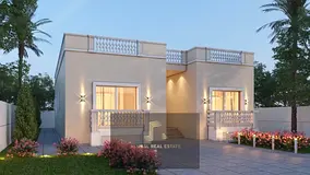 For Sale A New Villa, The First Inhabitant In Sharjah, Al Hoshi 1 Area Great Location Main Street