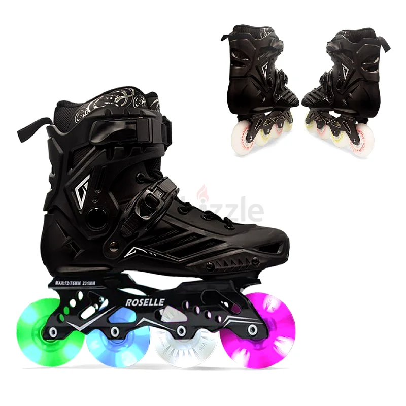 PRO LED Lights Inline Skates for Unisex with High Speed632462461085451124