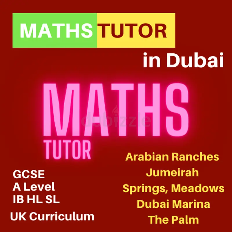 Maths Tutor for UK Curriculum GCSE A Level IB