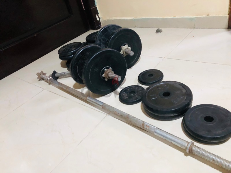 Exercise dumbbell 2024 olx