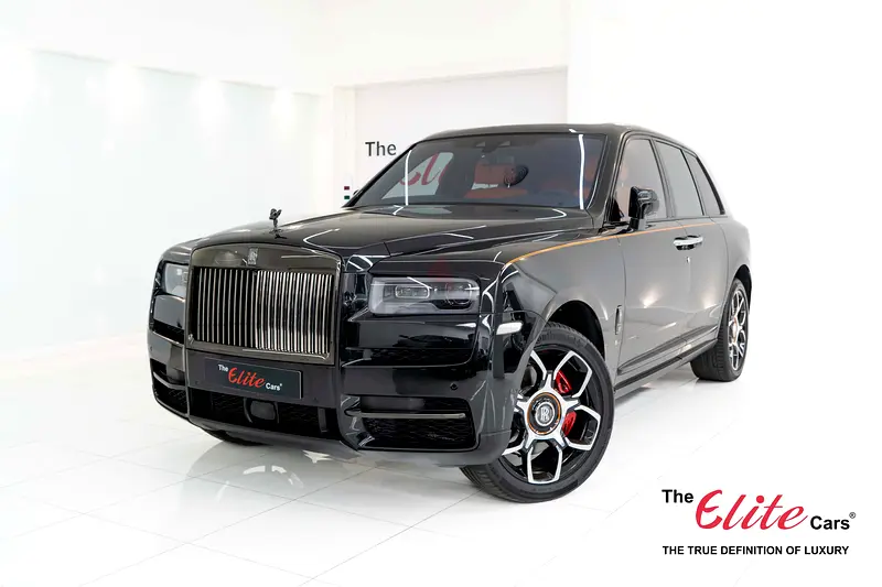 2021 ROLLS ROYCE CULLINAN BLACK BADGE GCC SANCTUARY SEATS