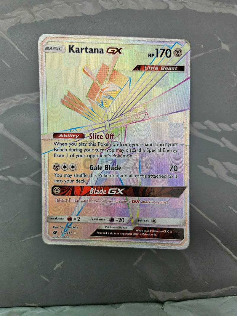 Check the actual price of your Kartana-GX 117/111 Pokemon card