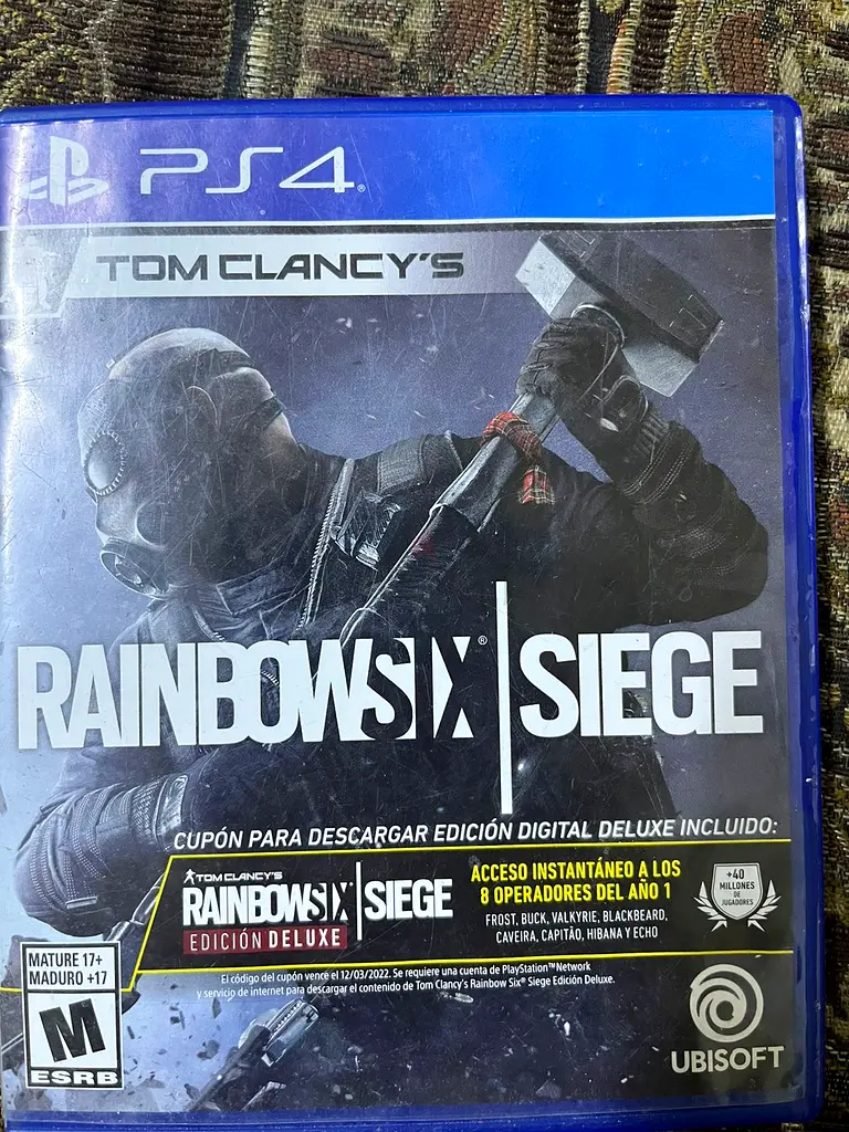 Rainbow six siege ps4 cd