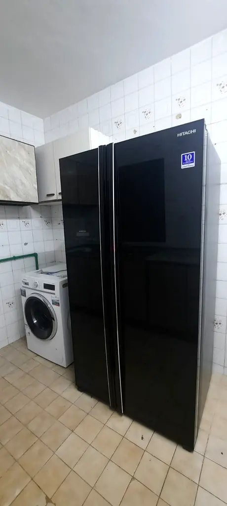 Hitachi french double door fridge