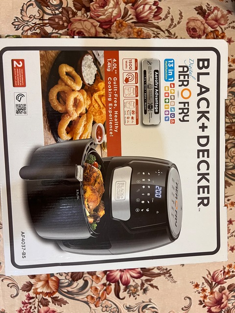 Buy Black and Decker Air fryer AF4037 Online in UAE