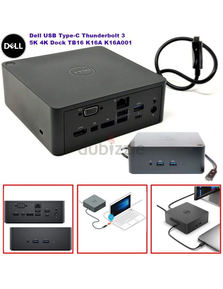 DELL ○Dell Business Thunderbolt Dock TB16 ドッキングステーション K16A K16A001 USB  Type-C 対応 - opasl.es