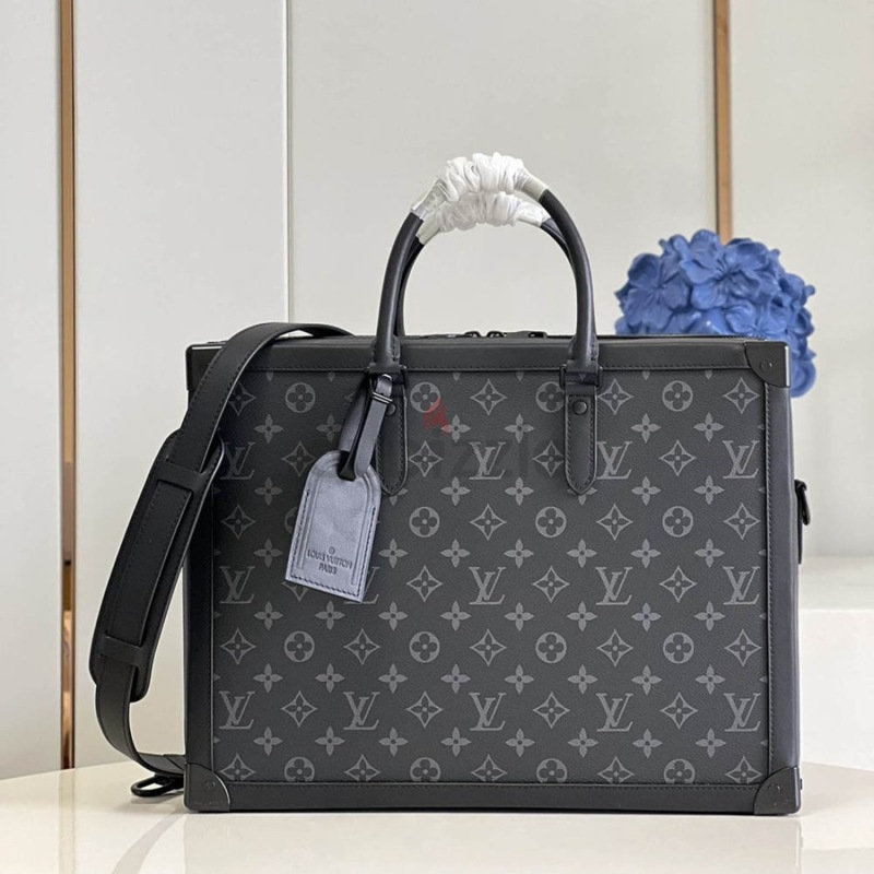 Louis Vuitton Monogram Eclipse Soft Trunk Briefcase M44952