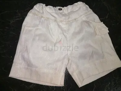 Shorts fabric for girls size 7 to 8 years