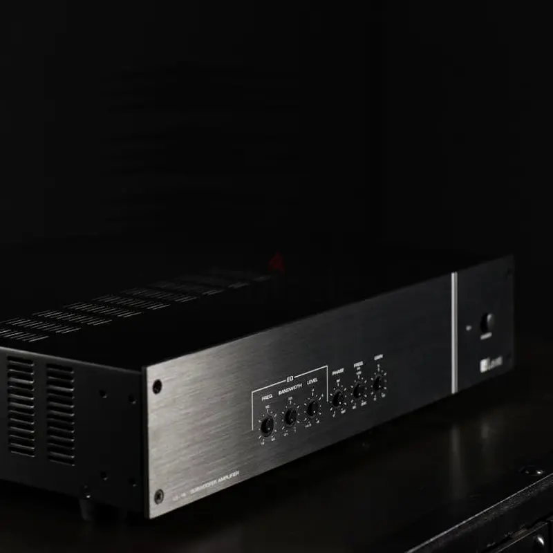 Leons L31K Class A/B 1000W dual channel subwoofer amplifier