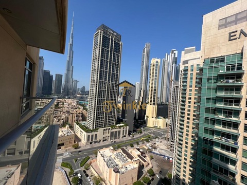 Burj Khalifa View | Chiller Free | High Floor