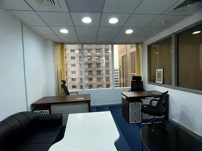 Stylish And Convenient Fully Furnished 220 Sqft Office For Aed 30,000/year - Flexible Payment Optio