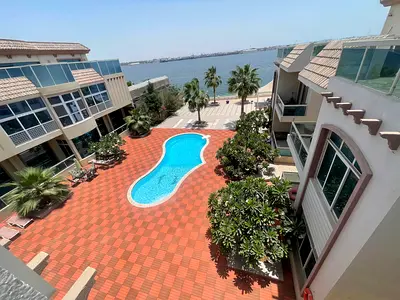 Direct Sea View European Community 2 Bhk - Huge Privet Terrace | Shared Pool