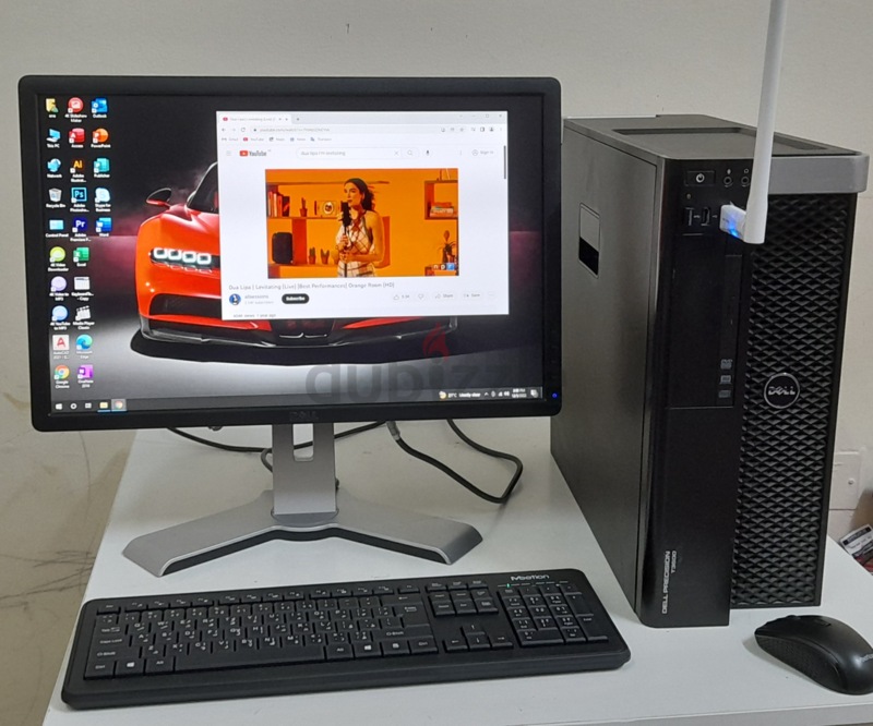 DELL Optiplex 7040 Desktop Computer PC, Intel Quad-Core i5, 1TB HDD, 32GB  DDR3 RAM, Windows 10 Pro, DVD, WIFI, 22in Monitor, USB Keyboard and Mouse