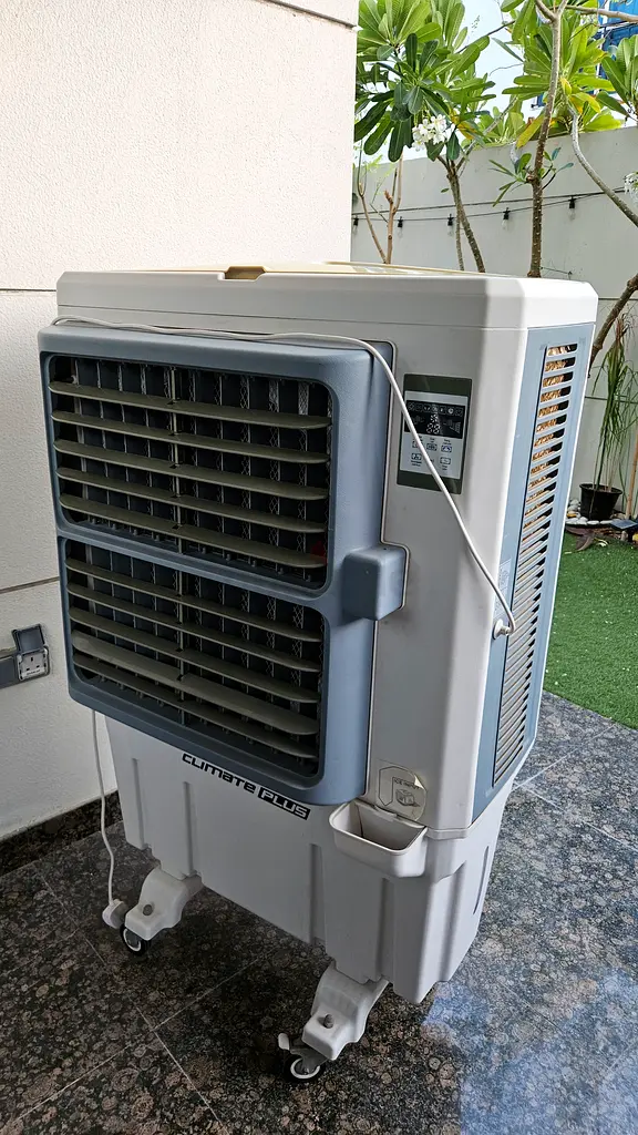 Air cooler ice or water
