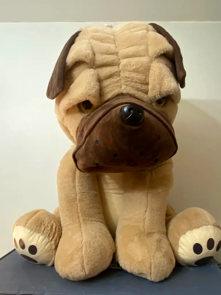Large Stuffed Dog Toy