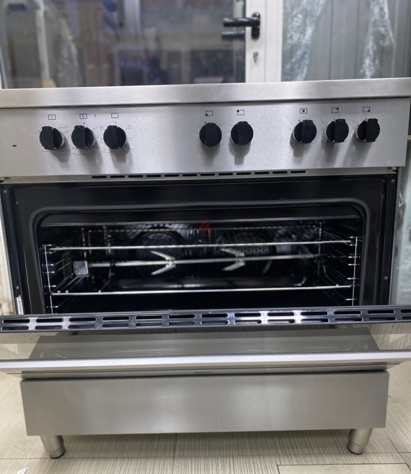 Wolf Power Electric Cooker WGC9060CERMF Silver 90x60cm | dubizzle