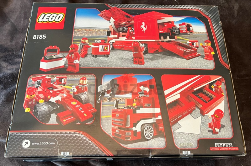 Lego racers ferrari truck 8185 hot sale