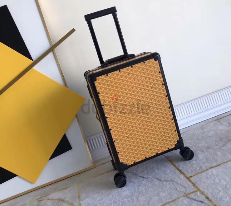 Goyard Goyardine Bourget PM Suitcase - Black Luggage and Travel