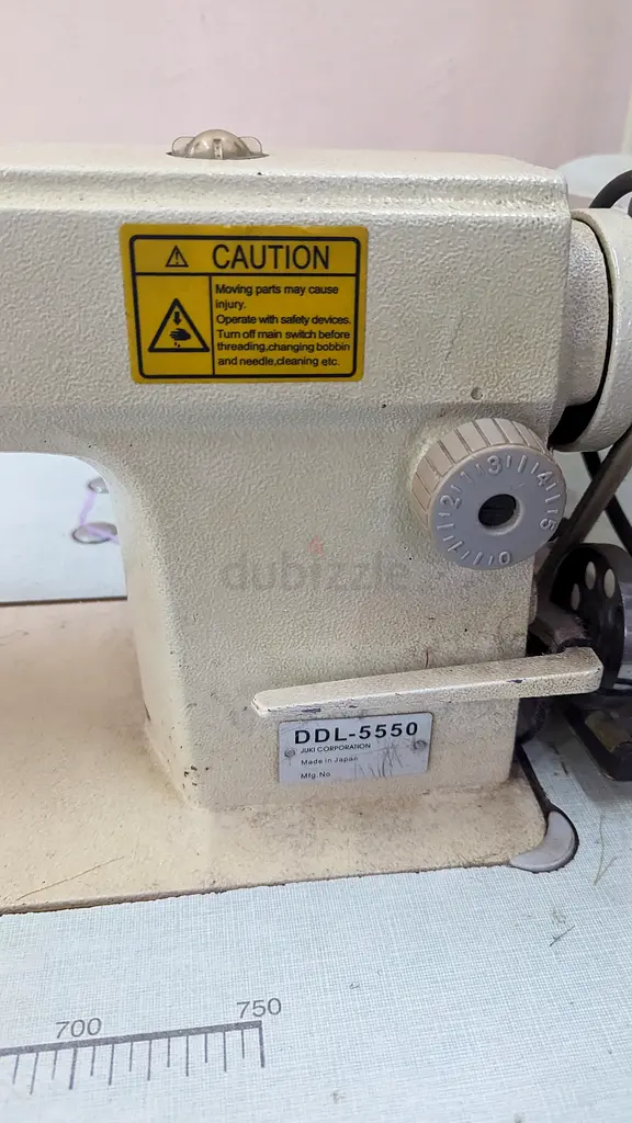 Juki. Made in Japan. Industrial straight stitch machine.