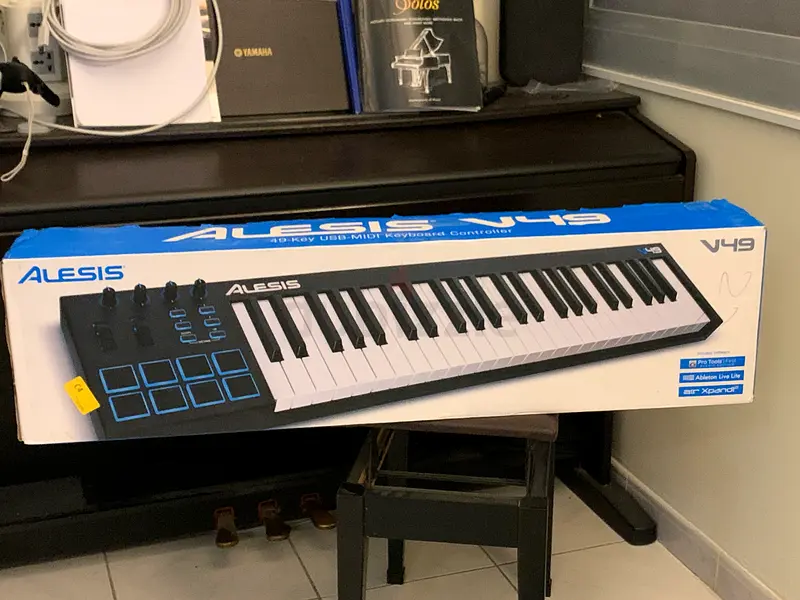 Alesis 49 key MIDI Keyboard for Sale