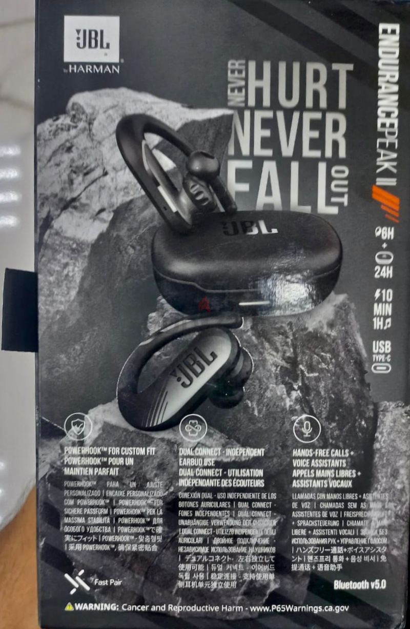 JBL Endurance Peak 2 Wireless Headphones ORGINAL dubizzle