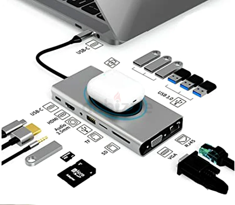 15 in 1 super adapter for all devices; all in one solution.63223357430146112