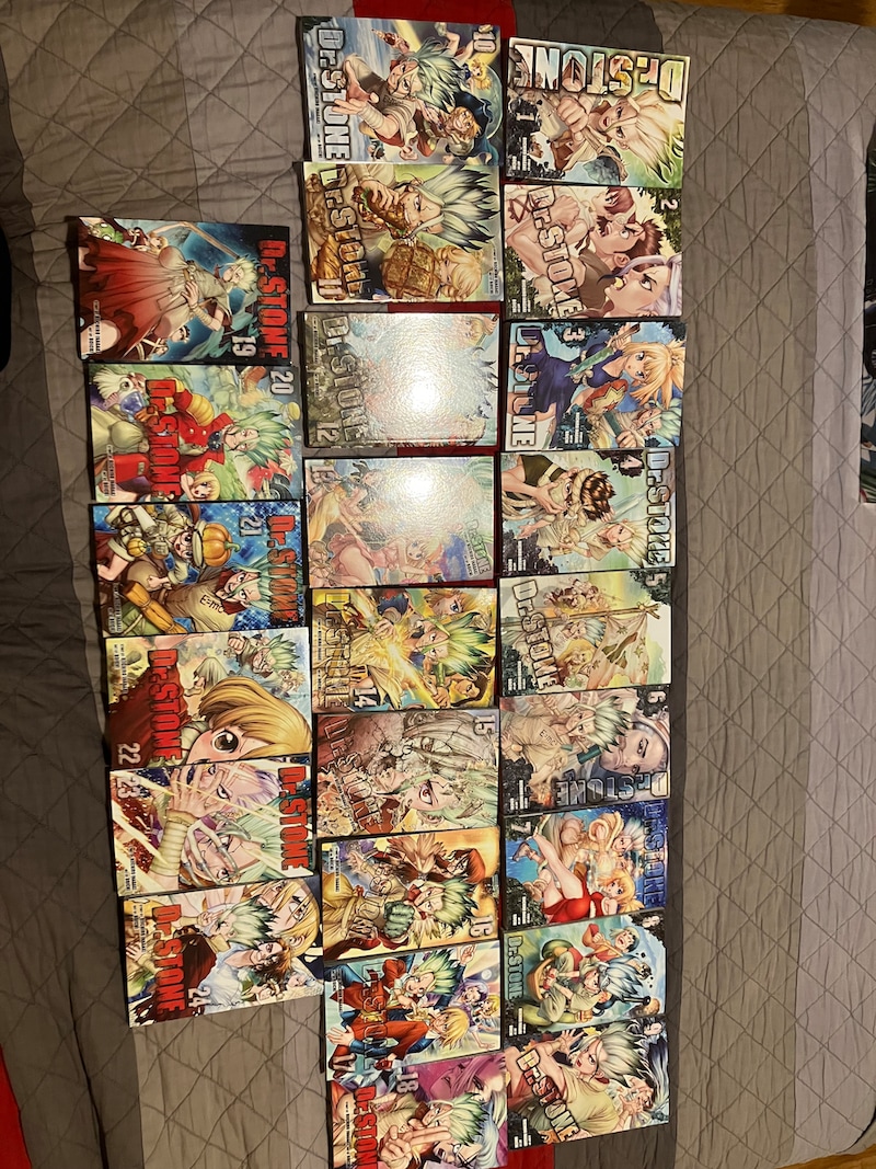 Dr. STONE Manga, Vol. 1-8