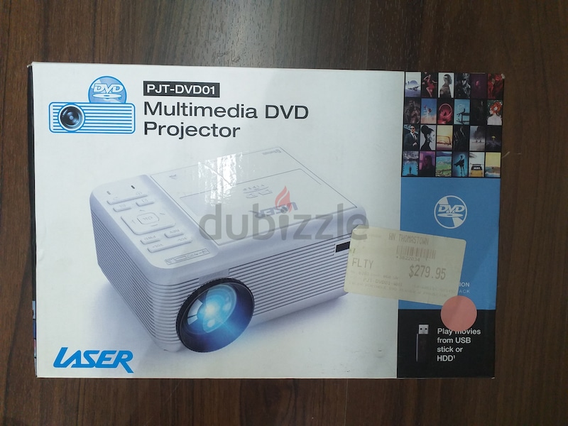 laser multimedia dvd projector