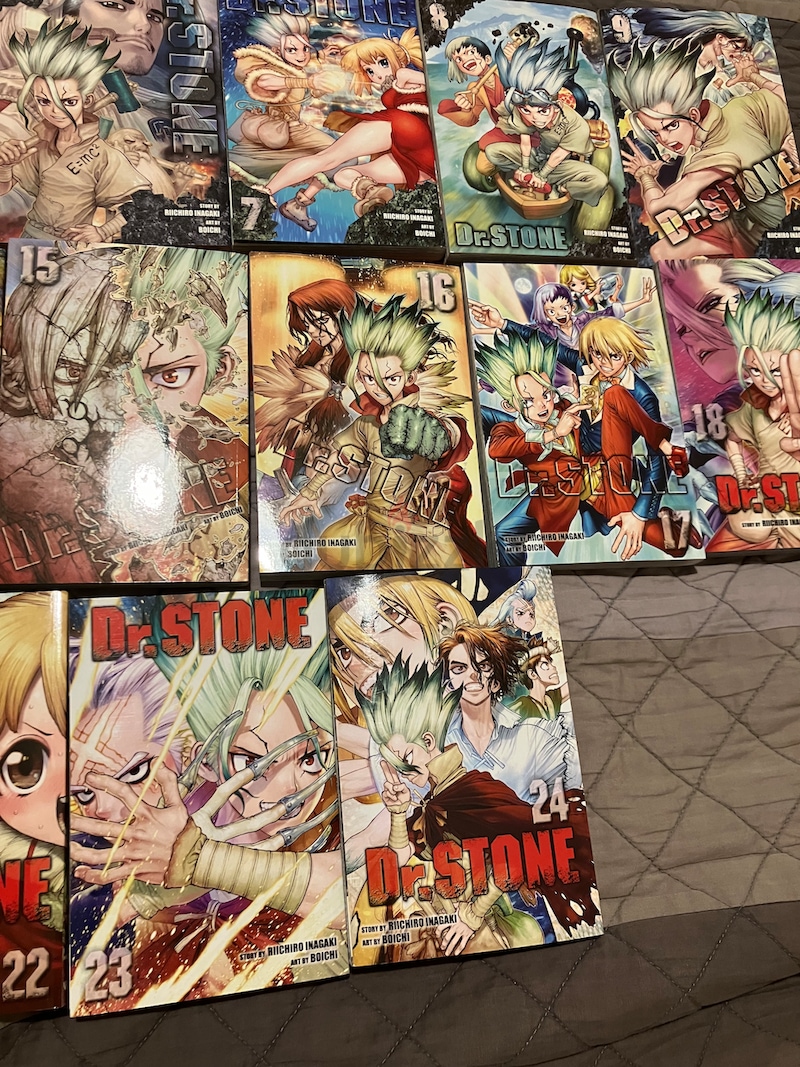 Dr. STONE Manga, Vol. 1-8