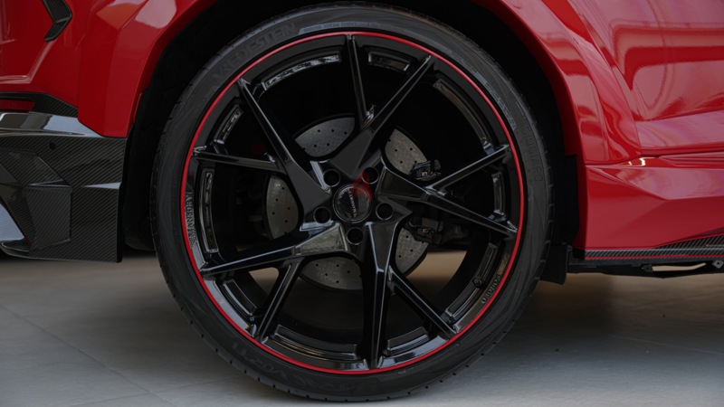 LAMBORGHINI URUS MANSORY 2019 RED BLACK | FULL OPTIONS | EUROPEAN SPECS ...