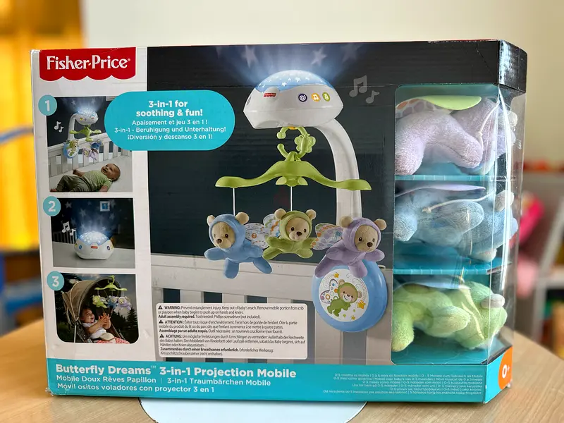 FisherPrice Butterfly Dreams Projection Mobile