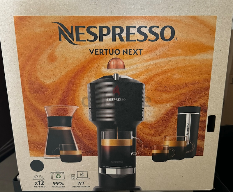 Brand New Nespresso Verto Next - Black | dubizzle